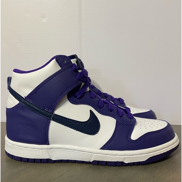 Nike Dunk High Purple (GS) Size 6.5Y / 8 women’s - Picture 3 of 8